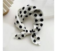 NYSDM Sciarpa Quadrata in Lino e Cotone da Donna, Fazzoletto da Collo con Stampa Floreale Geometrica, Sciarpe, Foulard, bandane, cerchietti per Capelli