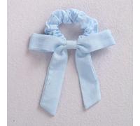 NYSDM Tinta unita Fiocco Lino Ragazze Elastici Fasce Per Capelli Lungo Nastro Coda di Cavallo Sciarpa Cravatta Per Capelli Donne Scrunchies Accessori