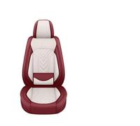 NYSFGOFJGOM Coprisedili Auto Per MAZDA 3 CX-5 2 5 6 CX-3 CX-4 CX-7 CX-9 RX-8 CX-30 CX-50 Coprisedili Auto Con Supporto Lombare Universale Completo Coprisedili(Wine Red A)