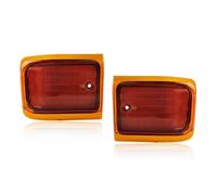 NYSFGOFJGOM Laterale Dinamico 2 Pezzi Copertura Indicatori Direzione Laterali Inferiori Anteriori Senza Lampadina Per Chevy Per Express 1500 2500 3500 1996-2002(Amber)