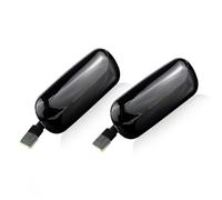 NYSFGOFJGOM Laterale Dinamico 2 Pezzi Luce Posizione Laterale Dinamica LED Indicatore Direzione Lampeggiante Per A4 S4 RS4 B8 A6 C5 S6 RS6 8E0949127(Stile 3)