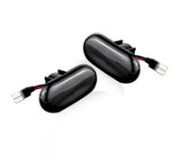 NYSFGOFJGOM Laterale Dinamico 2x Indicatori Direzione Laterali A LED, Accessori Per Auto Per Dacia Per Duster Per Dokker Per Lodgy 2012 2013 2014 2015 2016 2017(Style 2)