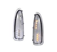 NYSFGOFJGOM Laterale Dinamico Luci Di Segnalazione Per Specchietti Laterali A LED Color Ambra Per Ford Per Excursion F-250 F-350 F-450 Per Super Per Duty 2003 2004 2005(Clear)