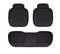 NYSFIFHSKFH Coprisedili Auto Per CADILLAC CTS ATS CT6 XTS Escallade XT5 SRX DTS Coprisedile Per Auto In Similpelle Veicolo Coprisedile(Black 3PC)