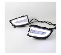NYSFIFHSKFH Indicatore Lampada Faro Anteriore DRL Per Mitsubishi Per Lancer 2004 2005 2006 Luce Di Marcia Diurna Luce Di Svolta Bianca E Gialla Fendinebbia-A38G luce segnalazione