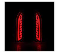 NYSFIFHSKFH Luce retromarcia Per Toyota Per Corolla Cross LED Paraurti posteriore Riflettore Luce Car Strop Avvertimento freno Avvio dinamico Indicatore direzione Fari di stop(Smoked,Pattern A)