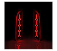 NYSFIFHSKFH Luce retromarcia Per Toyota Per Corolla Cross LED Paraurti posteriore Riflettore Luce Car Strop Avvertimento freno Avvio dinamico Indicatore direzione Fari di stop(Smoked,Pattern C)