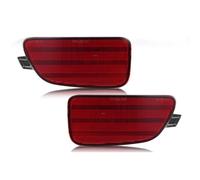 NYSGMVBDOFH 2 Pezzi Paraurti Posteriore Riflettore Luce Coda Freno Indicatore Direzione DRL Copertura Senza Lampadina Per Kia Per Soul 2012-2013 Laterale Dinamico(Rosso)