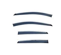 NYSGMVBDOFH Deflettori Aria per Auto per Benz Classe B W245 2005 2006 2007 2008 2009 2010 Tettuccio Parasole Antipioggia Visiera Telo Copriauto Prime Accessori Visiera Parasole(Stainless Strip)