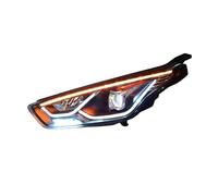 NYSGMVBDOFH Faro principale Gruppo Ottico Anteriore Per Ford Per Escort 15-17 Con Lente Modificata E Segnale Di Svolta Dinamico Blocchi fari anteriori auto(Giusto)