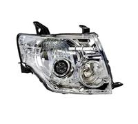 NYSGMVBDOFH Faro principale Per Mitsubishi Per Pajero V97 V93 V98 V87 2007-2012 2013 2014 Fari HID Luci Diurne Lenti Gruppo Lampada DRL Testa Blocchi fari anteriori auto(Xenon Right)