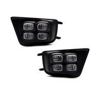 NYSGMVBDOFH Gruppo Fendinebbia A LED Switchback Bianco Ambra Auto DRL Luci Marcia Diurna Indicatori Direzione Per Toyota Per Tacoma 2012 2013 2014 2015 Laterale Dinamico