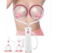 NYSJTYD Massaggiatore Elettrico per Capezzoli al Seno, Dispositivo di Liposuzione per Coppa del Seno Sottovuoto a Pressione Negativa per promuovere Lo Sviluppo del Seno