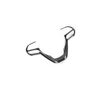 NYSQOFMB Auto Interno Adesivo Decorativo Copertura Telaio Pulsanti Volante Dell'auto per Jeep per Grand per Cherokee WK2 2014-2020 Interni Auto