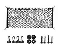 NYSQOFMB Baule Posteriore Pacco Ripiano per Kia per Carnival per LX KA4 2021-2024 Borsa Portaoggetti in Rete Bagagliaio Auto Tenda Parasole Retrattile Bagagliaio(110x40cm)