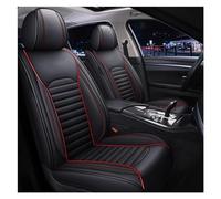 NYSQOFMB Coprisedile Per Auto In Pelle Per Dodge Per Journey Per Charger Per Challenger Per Ram Per Calibre Per Aittitude Per Caravan Per Avenger Protezione per Sedile(Black Red Line)