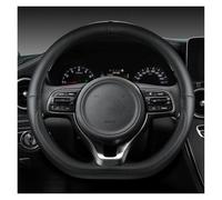 NYSQOFMB Coprivolante Auto per Kia K5 per Ceed GT per Stonic per Proceed per Sportage 2017 2018 2019 2020 2021 Coprivolante per Auto A Forma di D Volante Coprivolante(Nero)