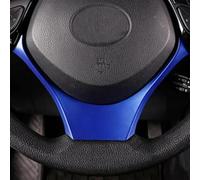 NYSQOFMB Cornici Interno per Toyota per CHR per C-HR 2016-2020 Copertura Adesiva del Pannello del Volante Decorazione Modanatura(Blu)