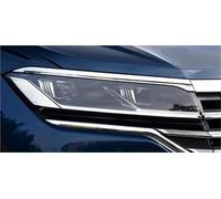 NYSQOFMB Fanale Anteriore Auto Faro Len Per VW Per Touareg 2019 2020 2021 2022 Trasparente Borsette Faro di Vetro Sostituire I Paralumi Fanali(Right side)