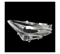 NYSQOFMB Fanale Anteriore Auto Faro Lente Per Mazda 3 Per Axela 2017 2018 2019 Alogena Copertura Trasparente Borsette Faro di Vetro Sostituire I Paralumi Fanali(sinistra e destra)