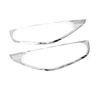 NYSQOFMB Fanale Anteriore Esterno ABS Cromato Anteriore Copertura Lampada Luce Faro Coperture Accessori Auto per Hyundai per Tucson IX35 2010 2011 2012 2013 2014 Fanali