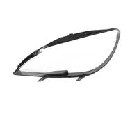 NYSQOFMB Fanale Anteriore Lente faro autoLente trasparente del faro in vetro Sostituisci i paralumi per Peugeot 408 2014 2015 Copertura alogena Fanali(sinistra e destra)
