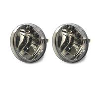 NYSQOFMB Fari Fendinebbia Led Fendinebbia Paraurti Anteriore Auto Per GMC Sierra 1500 2500 3500 HD 2007 2008 2009 2010 2011 2012 2013 GM2592161 GM2593161(2Pcs Grey)