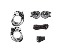 NYSQOFMB Fari Fendinebbia Led Fendinebbia Paraurti Anteriore Per Toyota Per PRIUS C Per AQUA 2015-2017, Set Fendinebbia, Interruttore + Cablaggio