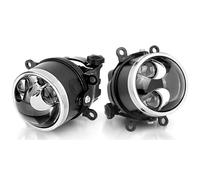 NYSQOFMB Fari Fendinebbia Led Lente Del Proiettore Bi-LED Per Fendinebbia Da 3 Pollici Per Peugeot 207 208 301 2008 Lenti Per Hi-Lo Beam Luce Di Guida 6000K(2pcs Style B)