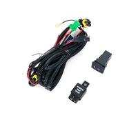NYSQOFMB Fari Fendinebbia Led Paraurti Anteriore, Gruppo Lampada Fendinebbia Telaio Interruttore Lampadina Alogena Per Toyota RAV4 2020 2021(Wire and switch)