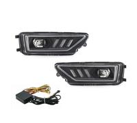 NYSQOFMB Fari Fendinebbia Led Per VW Per Amarok 2016-2020 Paraurti Anteriore Auto Fendinebbia Luce Di Guida Marcia Diurna Con Linea Bianca Gialla Blu