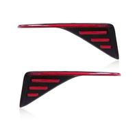 NYSQOFMB Fari Posteriori Lente 1 paio di luci a LED con riflettore per Toyota per CHR 2016-2020 fendinebbia posteriore luce paraurti posteriore luce freno Fanale Posteriore Auto(No Chrome)
