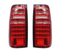 NYSQOFMB Fari Posteriori Lente Per Toyota Per Land Per Cruiser FJ80 1991-1997 Luce posteriore del freno Indicatore di direzione Lampada riflettore 1 paio Fanale Posteriore Auto(Red stripe)