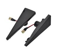 NYSQOFMB Indicatore Laterale Indicatore Direzione Laterale Dinamico A LED Lampeggiante Avantime Per Espace MK4 Per Megane MK2 Per Per CC Freccia Sinistro Luce(Smoked)