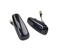 NYSQOFMB Indicatore Laterale Per Kia Per Ceed I Per Rio 3 Per Carens Per Rondo Indicatore Di Direzione Laterale Dinamico Luce Ripetitrice Freccia Sinistro Luce(Smoked)