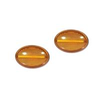 NYSQOFMB Indicatore Laterale Per La Seconda Generazione Per MINI Per Cooper R55 R56 R57 R58 R59 Indicatori Di Direzione Anteriori A LED Freccia Sinistro Luce(Yellow Lens)