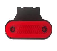 NYSQOFMB Indicatori direzione dinamici 4 Luci Posizione Laterali A LED 24V Con Staffa Luce Ingombro Camion Fanale Posteriore Luce Parcheggio Rimorchio Trattore Camion Per Volvo