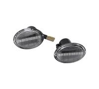 NYSQOFMB Indicatori direzione dinamici Luce di direzione laterale dinamica a LED per auto per Fiat per 500 dal 2007 in poi(Dynamic Crystal)