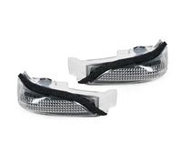 NYSQOFMB Indicatori Specchio Lateral Per Toyota Per Auris Per C-Hr Per Corolla Per Verso Specchietto Retrovisore Indicatore Direzione A LED Ripetitore 81741-02040 Con Lampadina(L and R)