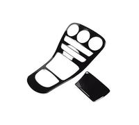 NYSQOFMB Interni Auto Auto Center Console Pannello del Cambio Telaio di Copertura Trim Adesivi per Mercedes per Benz C Classe GLC W205 X235 Accessori per Interni Auto Decorazioni Auto(Nero Lucido)