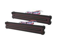 NYSQOFMB Luce Stop Fanale posteriore 109 LED 3 in 1 Luci posteriori a LED 12/24V Lampada freno posteriore lampeggiante Indicatori direzione sequenziali DRL camion fuoristrada 4X4(2pcs 109LED 234mm)