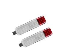 NYSQOFMB Luce Stop Luce di cortesia per pannello porta interno a LED da 12 V per auto 15021517 per Cadillac per Escalade 1999-2006(2pcs Red Blue)