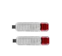 NYSQOFMB Luce Stop Luce Di Cortesia Per Pannello Porta Interno A LED Da 12 V Per Auto 15021517 Per Chevy Per Tahoe Per Suburban Per Avalanche(2pcs Red Blue)