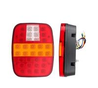 NYSQOFMB Luce Stop Luce retromarcia a 39 LED indicatore direzione posteriore indicatori posteriori luce fanale 12/24V camion per Ford(2pcs LED Taillight)