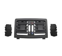NYSQOFMB Sfiato Aria Condizionata per BMW 5 Series 545i 550i 2003-2009 64226957974 E60 E61 E61 Condizionatore Aria Posteriore AC Vent Grill Outlet Cover Pannel Cruscotto sfiato Auto(E60 E61 Black)