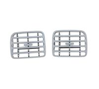 NYSQOFMB Sfiato Aria Condizionata per Clio II per Thalia I Griglia Presa d'Aria Centrale Griglia Presa d'Aria 7702258279 Sostituzione Accessori Interni Auto Grigio Cruscotto sfiato Auto