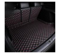 NYSQOFMB Tappetini Bagagliaio Auto Tappetino Bagagliaio Auto Impermeabile Completo Personalizzato per Hyundai per Tucson NX4 2024-2025 Dettagli Interni Tappeto Copri Baule(Nero Rosso)