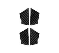 NYSQOJFNF Maniglia interna portiera 4Pcs Per A6 C7 12-18 Maniglia Ciotola Porta Auto Adesivi In Fibra Di Carbonio Trim Coperture Automobile Decorazione Interni