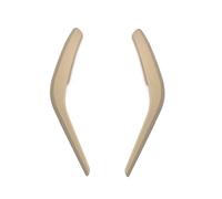 NYSQOJFNF Maniglia interna portiera Car Interior Door Handles Panel Pull Trim Frame Cover Per BMW X1 E84 2010 2011 2012 2013 2014 2015 2016(2pcs Beige)