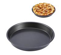 NYSUZHOUJI 9 Inch Pizza Pan Nonstick Deep Dish Carbon Steel Chicago Style Round Bakeware Pan for Baking Pizza Pies Cakes Bread